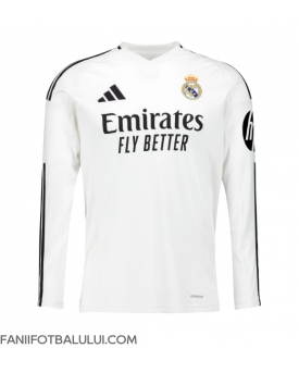 Real Madrid Tricou Fotbal Replică 2024-25 Barbati Acasa Mâneci Lungi
